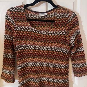 Fashion Bug Multicolor Knit Top